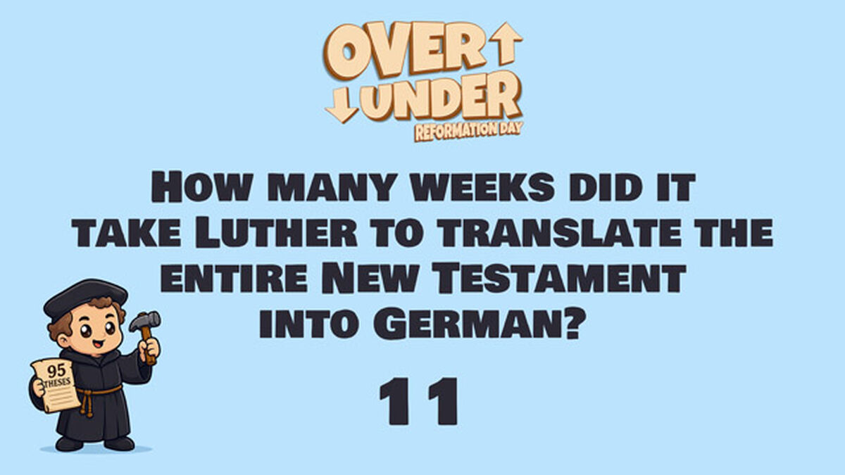 Over Under Reformation Day image number 2